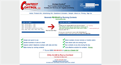 Desktop Screenshot of contestcontrol.com