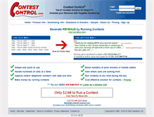 Tablet Screenshot of contestcontrol.com